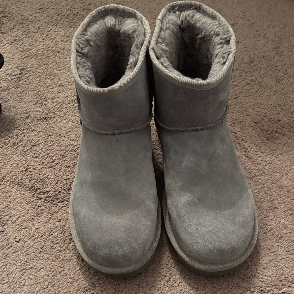 UGG Women's Gray ankle Boots